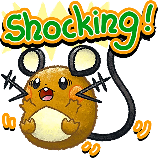 😱 Стикер «Pokémon Chat Pals» для Telegram