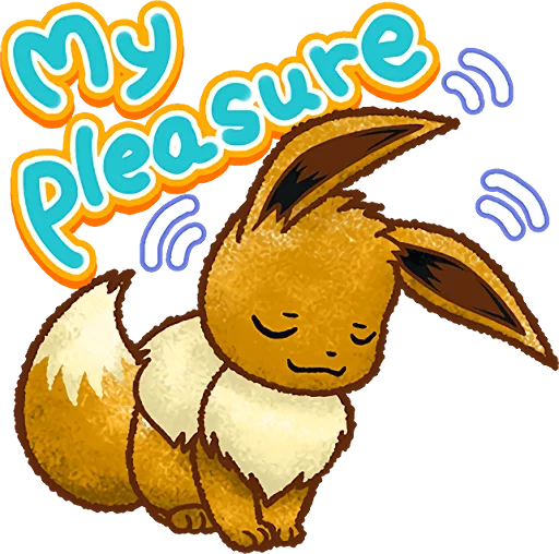 😌 Стикер «Pokémon Chat Pals» для Telegram