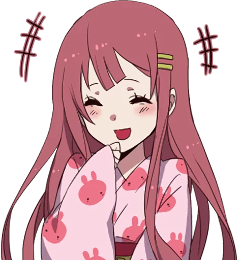 😄 Стикер «Puu&;s Moody Girl 4» для Telegram