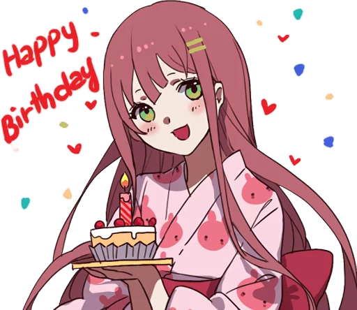 🎂 Стикер «Puu&;s Moody Girl 4» для Telegram