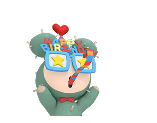 🥳 Стикер «HULAMO» для Telegram