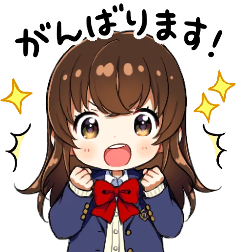 😃 Стикер «School girl ~Blazer~» для Telegram