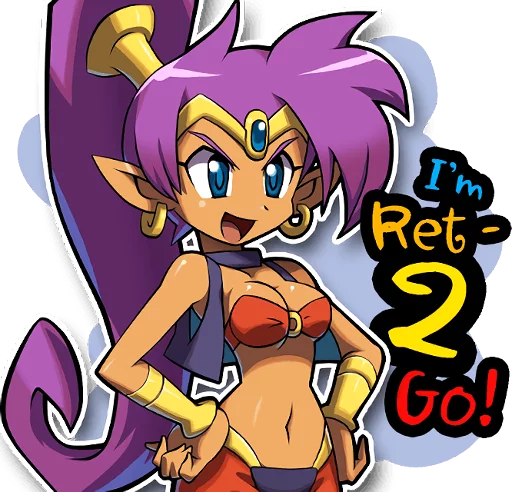 ✔ Стикер «Shantae and the Pirate&;s Curse» для Telegram