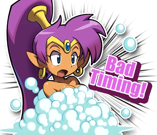 😟 Стикер «Shantae and the Pirate&;s Curse» для Telegram