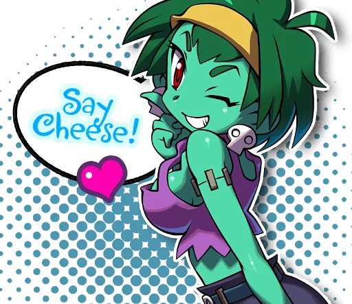 😘 Стикер «Shantae and the Pirate&;s Curse» для Telegram