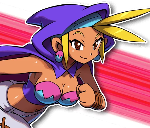 🙂 Стикер «Shantae and the Pirate&;s Curse» для Telegram