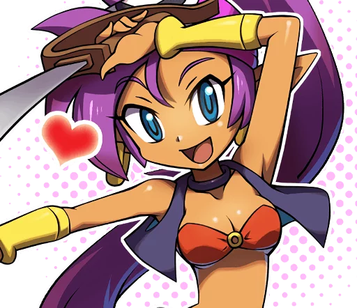 😘 Стикер «Shantae and the Pirate&;s Curse» для Telegram