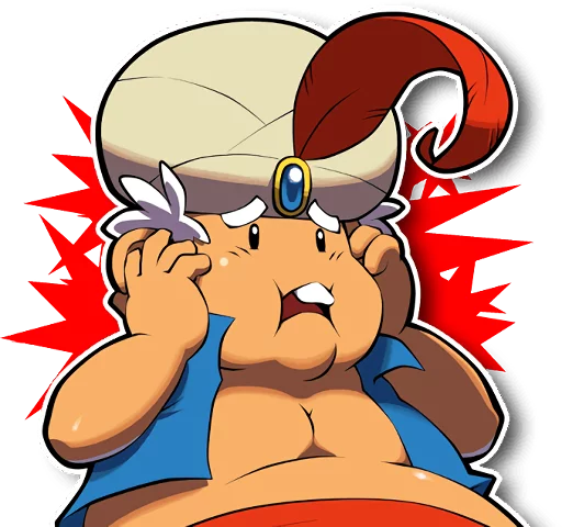😱 Стикер «Shantae and the Pirate&;s Curse» для Telegram
