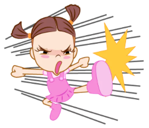 😡 Стикер «pink shirt» для Telegram