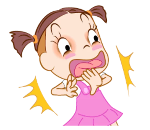 😱 Стикер «pink shirt» для Telegram