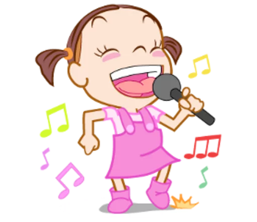 🎤 Стикер «pink shirt» для Telegram