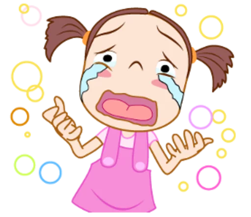 😭 Стикер «pink shirt» для Telegram