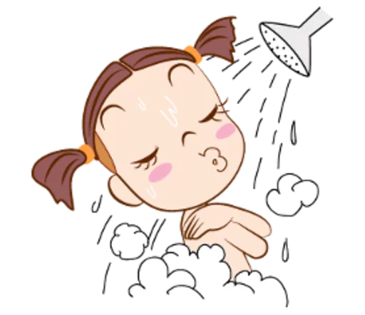 🚿 Стикер «pink shirt» для Telegram