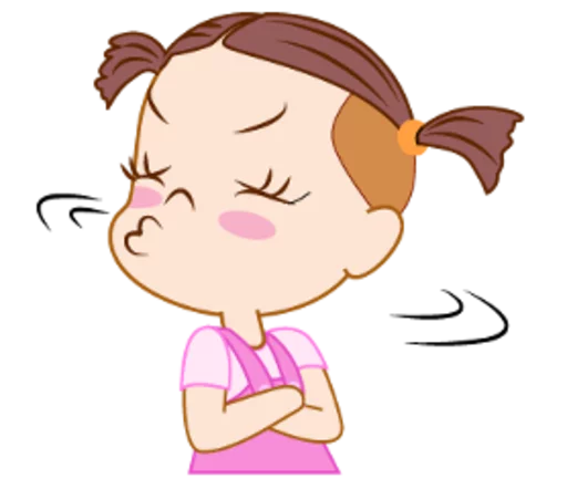 😒 Стикер «pink shirt» для Telegram