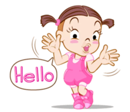 👋 Стикер «pink shirt» для Telegram
