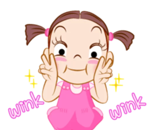 😊 Стикер «pink shirt» для Telegram