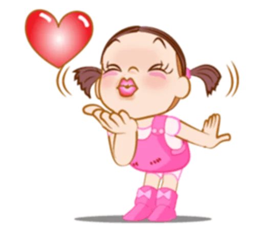😘 Стикер «pink shirt» для Telegram