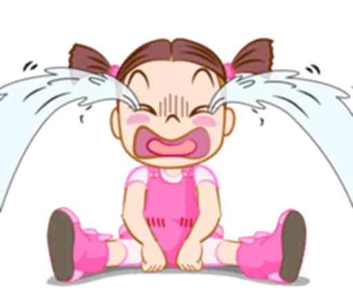 😭 Стикер «pink shirt» для Telegram