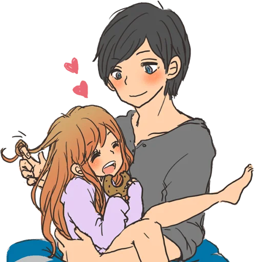 🍩 Стикер «snuggling sticker» для Telegram