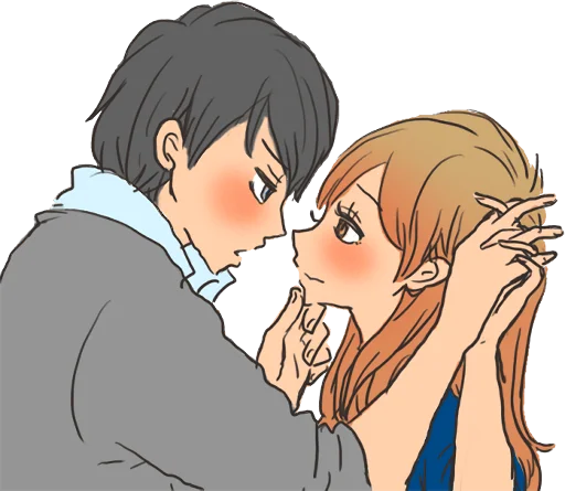 💏 Стикер «snuggling sticker» для Telegram