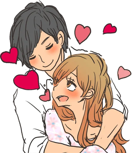 😍 Стикер «snuggling sticker» для Telegram
