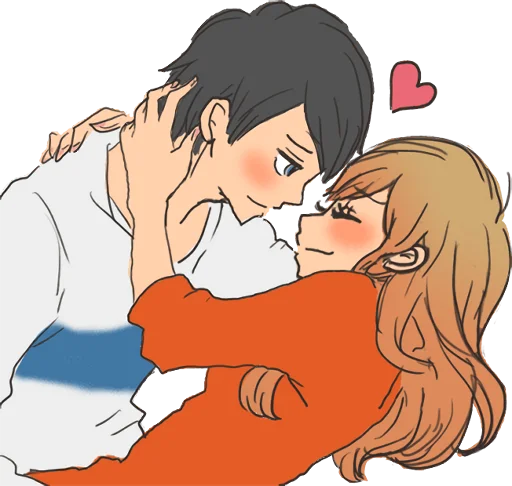 😍 Стикер «snuggling sticker» для Telegram