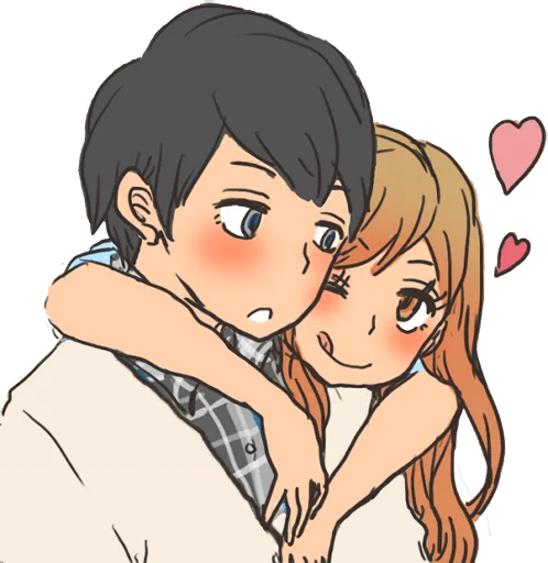 😋 Стикер «snuggling sticker» для Telegram