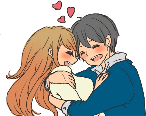😍 Стикер «snuggling sticker» для Telegram
