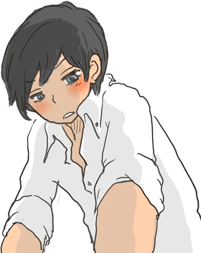 😳 Стикер «snuggling sticker» для Telegram
