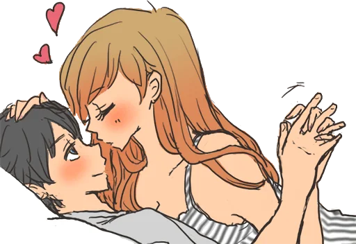 😍 Стикер «snuggling sticker» для Telegram