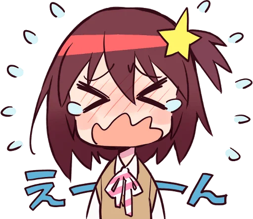 😭 Стикер «Space Patrol Luluco» для Telegram