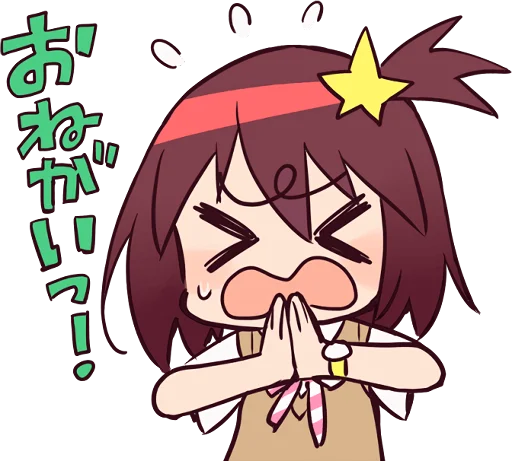 🙏 Стикер «Space Patrol Luluco» для Telegram