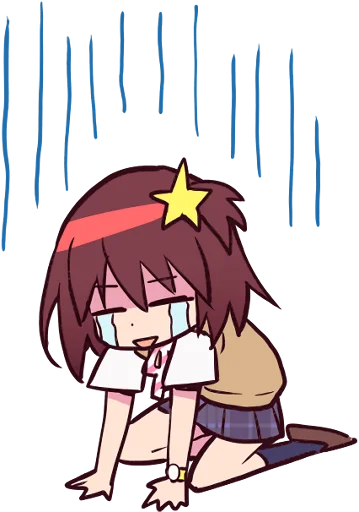 😭 Стикер «Space Patrol Luluco» для Telegram