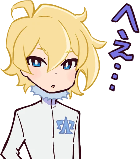 🤨 Стикер «Space Patrol Luluco» для Telegram