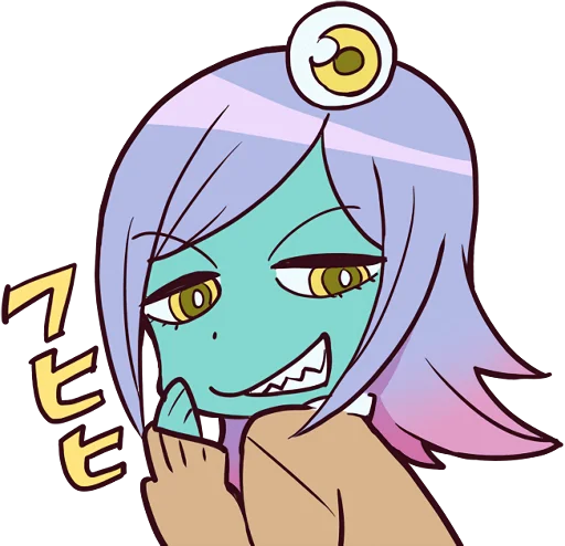 😏 Стикер «Space Patrol Luluco» для Telegram
