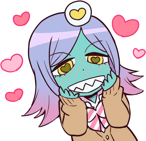 😍 Стикер «Space Patrol Luluco» для Telegram