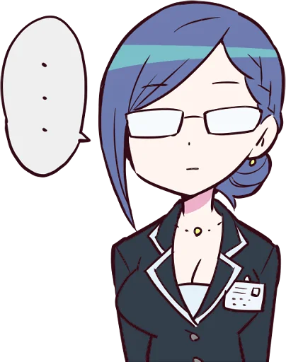 😐 Стикер «Space Patrol Luluco» для Telegram