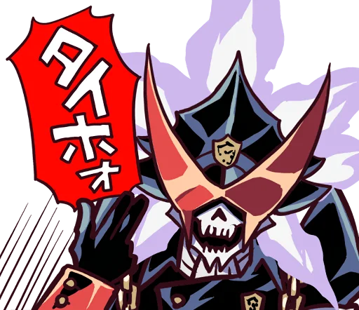 😎 Стикер «Space Patrol Luluco» для Telegram
