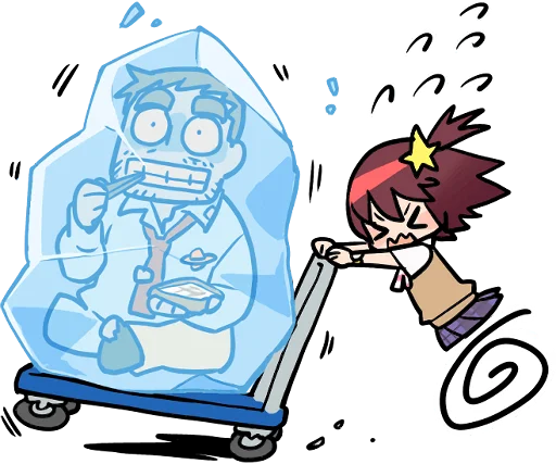 😱 Стикер «Space Patrol Luluco» для Telegram