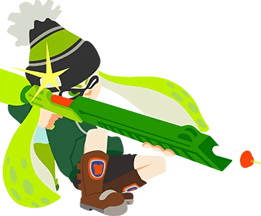 😏 Стикер «Splatoon Inkling Injection» для Telegram