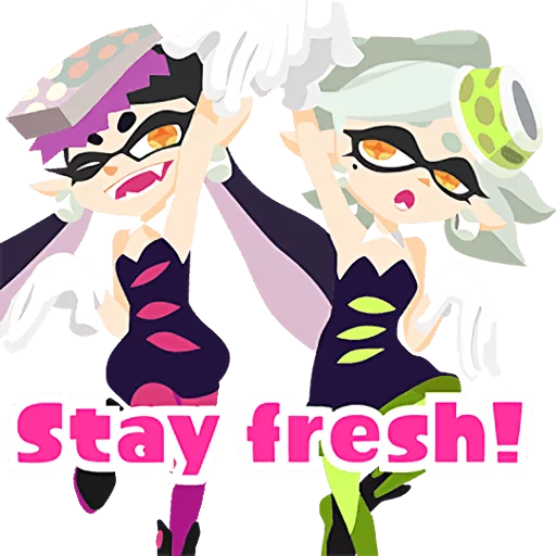 😘 Стикер «Splatoon Inkling Injection» для Telegram