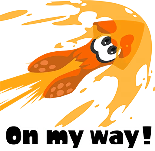 🏃 Стикер «Splatoon Inkling Injection» для Telegram
