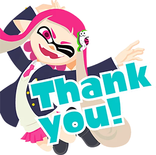 😉 Стикер «Splatoon Inkling Injection» для Telegram
