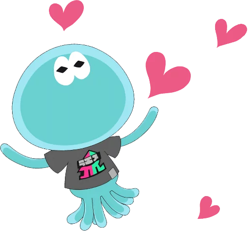 😍 Стикер «Splatoon Inkling Injection» для Telegram