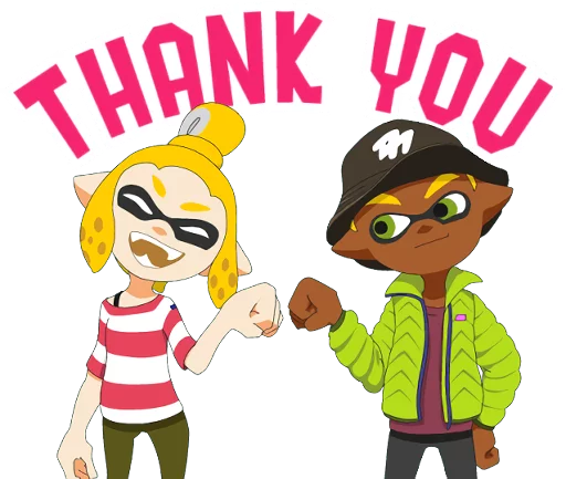 😁 Стикер «Splatoon Inkling Injection» для Telegram