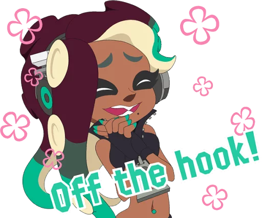 😄 Стикер «Splatoon Inkling Injection» для Telegram