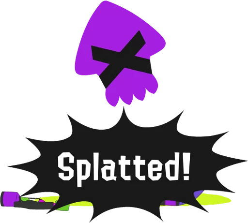 😵 Стикер «Splatoon Inkling Injection» для Telegram