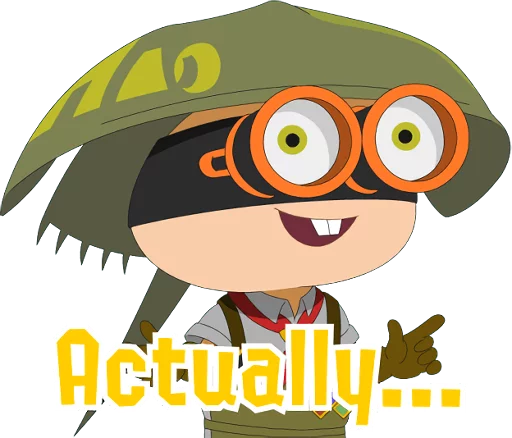 🤓 Стикер «Splatoon Inkling Injection» для Telegram