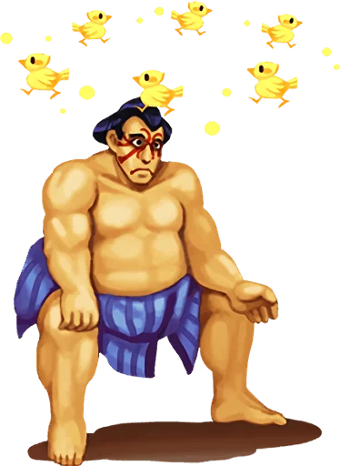 💫 Стикер «STREET FIGHTER II» для Telegram