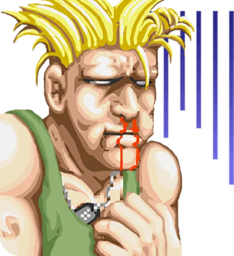 🤕 Стикер «STREET FIGHTER II» для Telegram